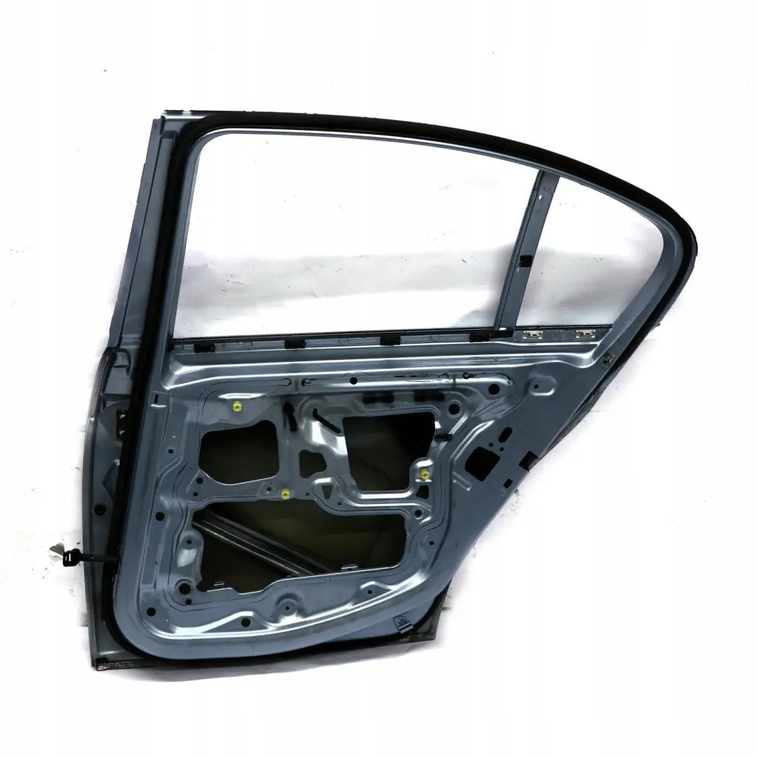 Door Rear Right O/S Bluewater Blue Water Metallic - 896 to BMW 3 Series E90 with Part number 7203648 BMW 3 Series E90 Door Rear Right O/S Bluewater Blue Water Metallic - 896 - SKU 7203648-WB - Part number 7203648
