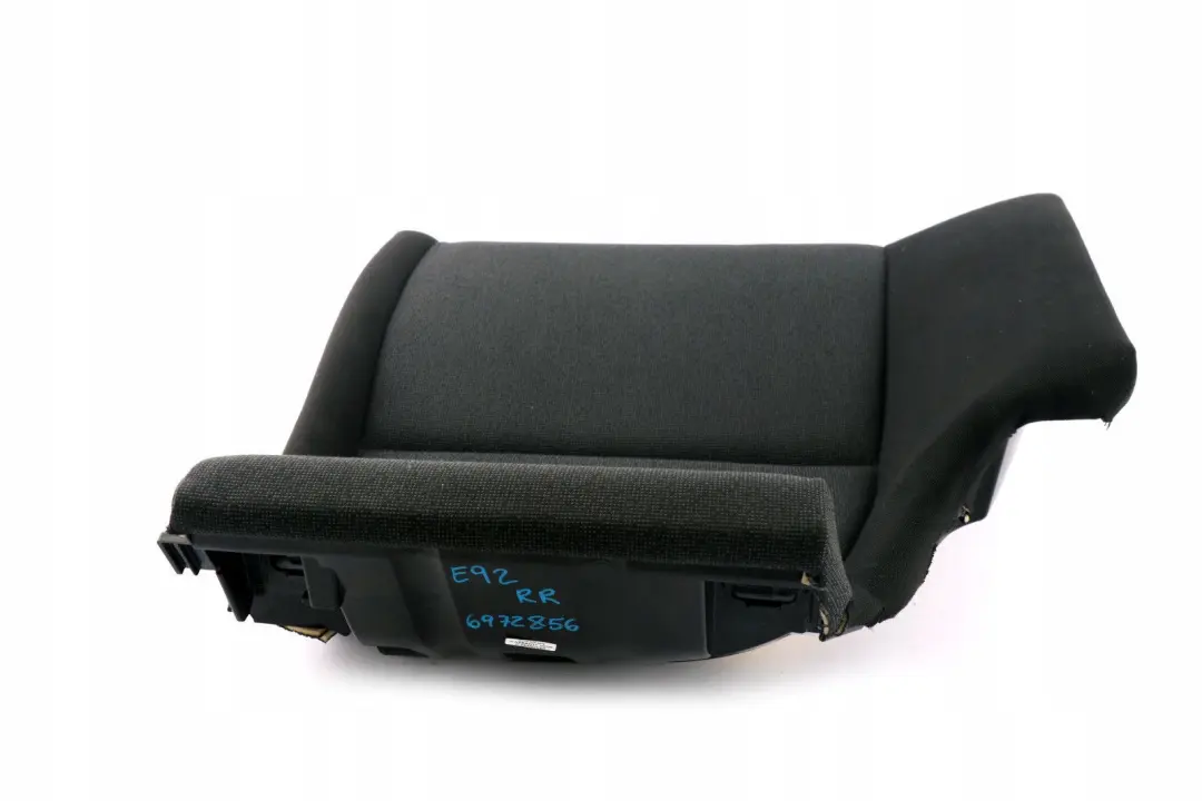 BMW 3 Series E92 Cloth Fabric Black Anthracite Rear Seat Cover Couch Right O/S - SKU 6972856 - Part number 6972856