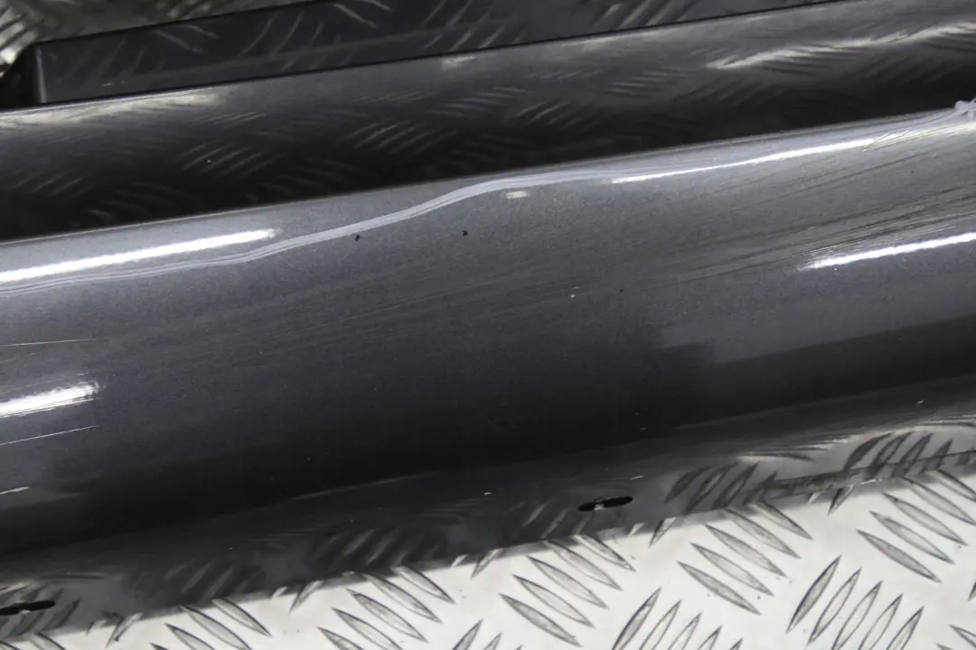 BMW E87 LCI M Sport Listello Portiera Apertura Gonna Destra Grafite Brillante - SKU 0033556-SG - Numero di parte 0033556