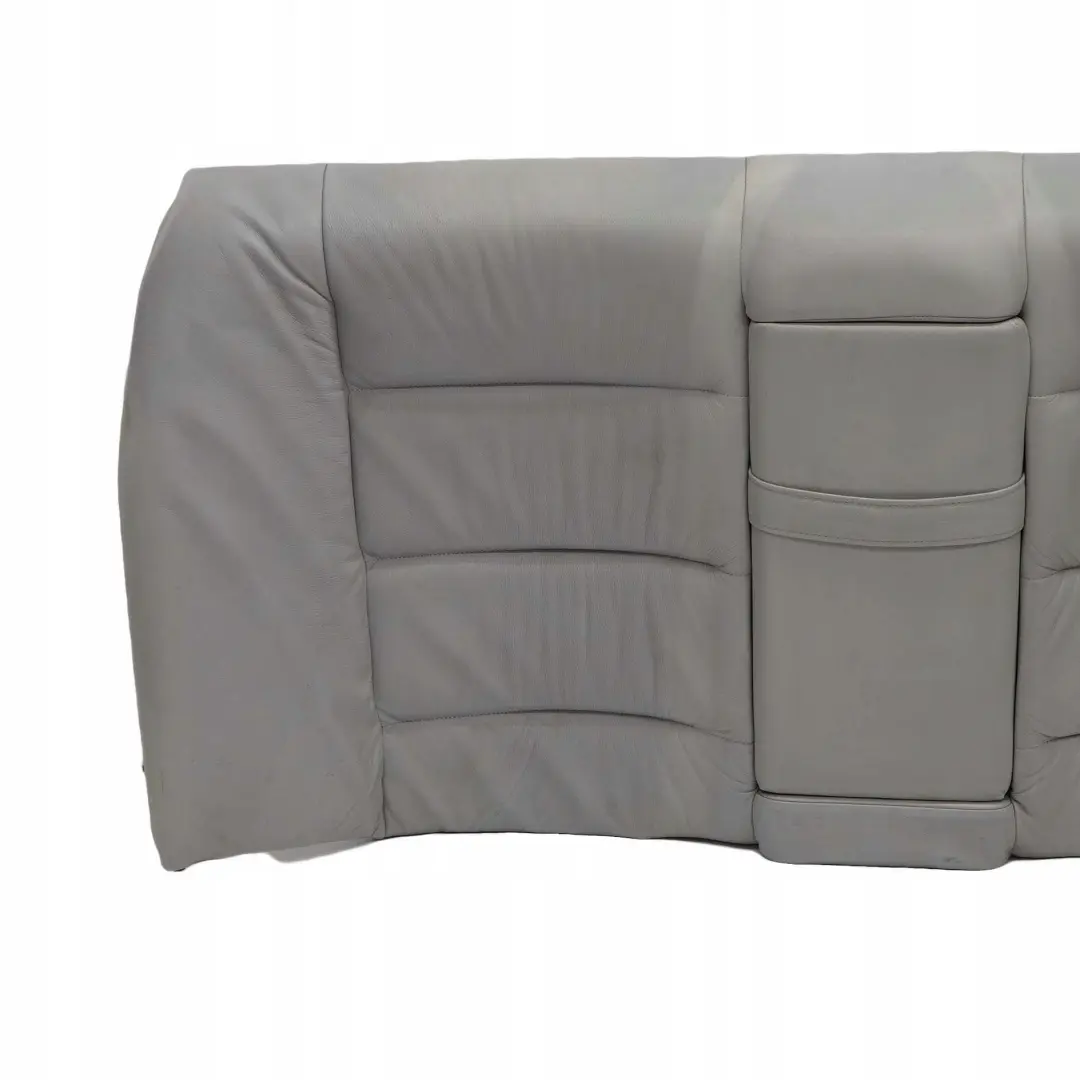 Bench Backrest Cover Light Grey Leather Montana BMW 3 E36 Saloon Rear Seat - SKU 8180582 - Part number 8180582
