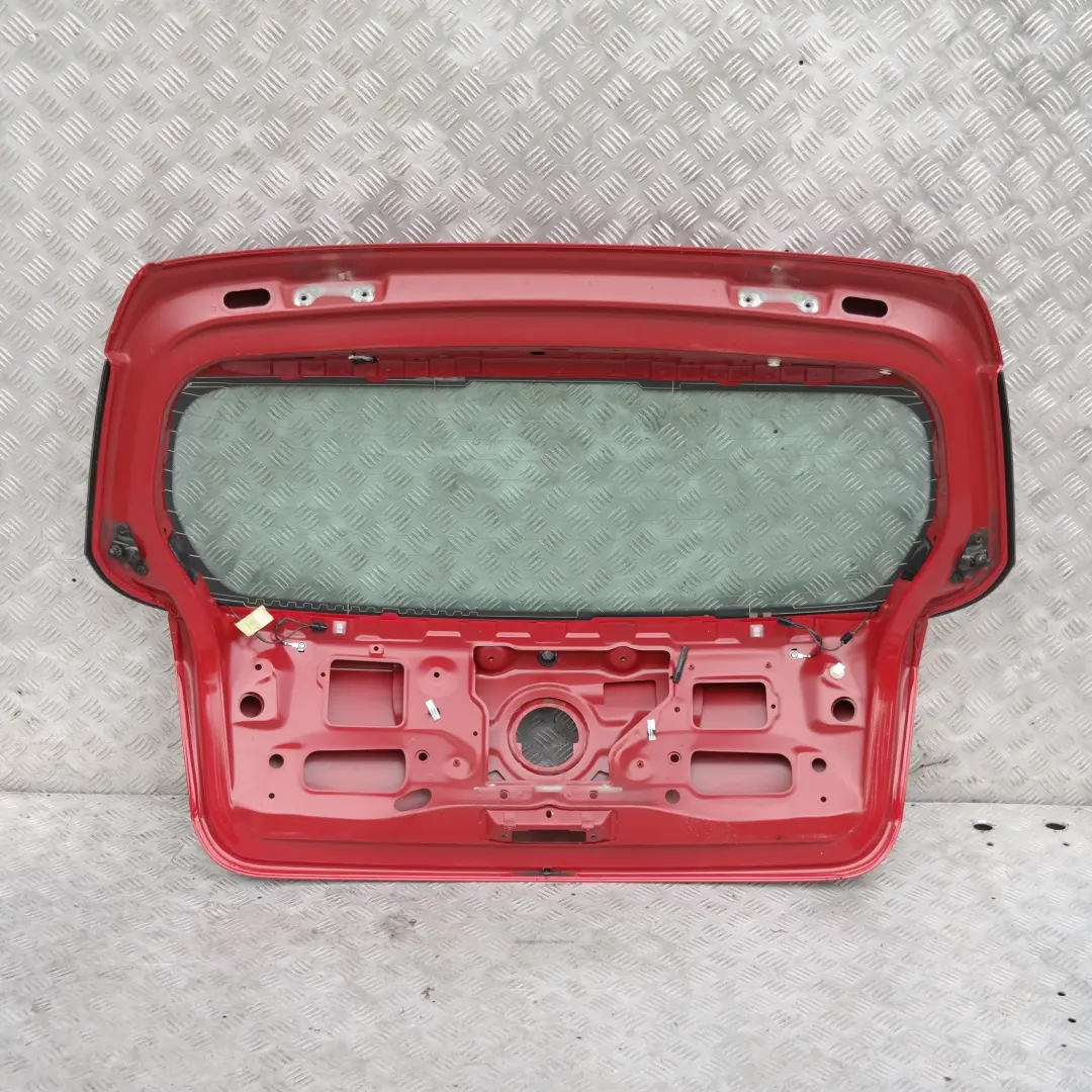 BMW 1 SERIES E81 E87 E87N Trunk lid Tailgate Boot Lid Karmesinrot Red Rot - A61 - SKU 7133898-KAR - Part number 7133898-KAR