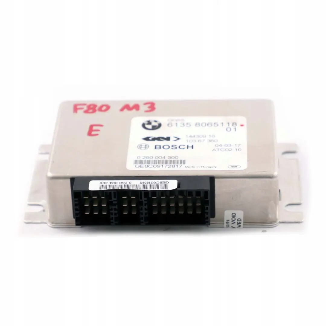 Regulated Differential Lock Control Unit Module to BMW 3 4 Series F80 M3 F82 M4 with Part number 8098151 BMW 3 4 Series F80 M3 F82 M4 Regulated Differential Lock Control Unit Module - SKU 8098151 - Part number 8098151