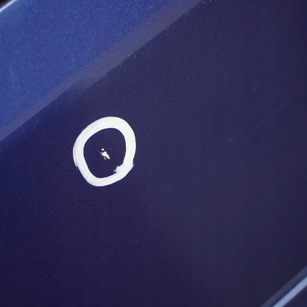  Mercedes-Benz C W203 Rear Bumper Trim Panel Jaspisblau Blue Metallic - 345 - SKU A2038850825-JAS - Part number A2038851625