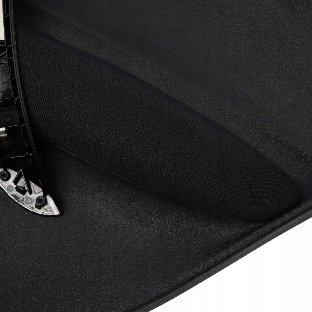 BMW 1 Series E87 Rear Right O/S Cloth Interior Door Card Panel Trim Black - SKU 7133352 - Part number 7133352