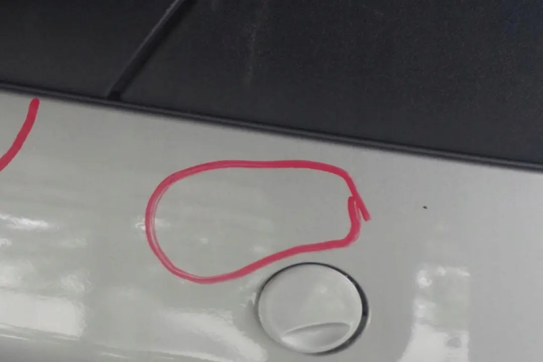 Bumper Trim Panel Polar Silver Metallic - 761U to Mercedes A-Class W168 Rear with Part number A1688852625 Mercedes A-Class W168 Rear Bumper Trim Panel Polar Silver Metallic - 761U - SKU A1688852625-PS - Part number A1688852625