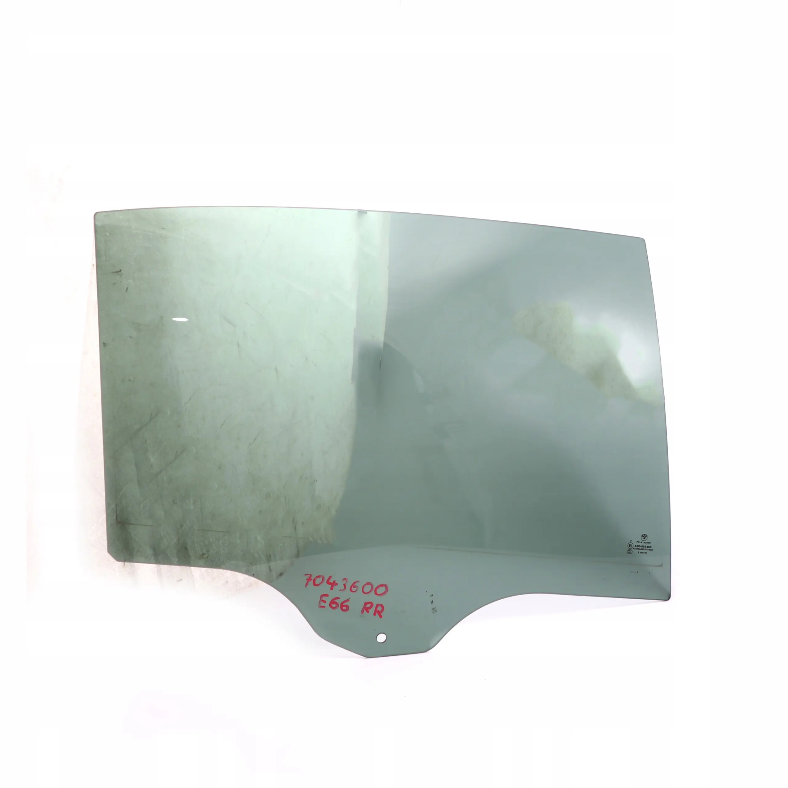 BMW 6 E66 Vetro Della Portiera Posteriore Destra AS3 Black Nero 7043600