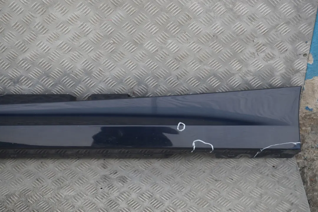 Sill strip side skirt left N/S Monacoblau Blau Blue A35 to BMW 1 SERIES 7 E87N LCI with Part number 0036145 BMW 1 SERIES 7 E87N LCI Sill strip side skirt left N/S Monacoblau Blau Blue A35 - SKU 0036145-MB7 - Part number 0036145