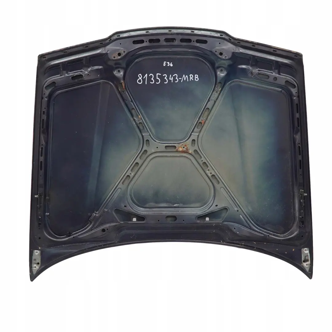 maska pokrywa silnika Montrealblau do BMW E36 Sedan o numerze 41618135343 BMW E36 Sedan maska pokrywa silnika Montrealblau - SKU 8135343-MRB - Numer Części 41618135343