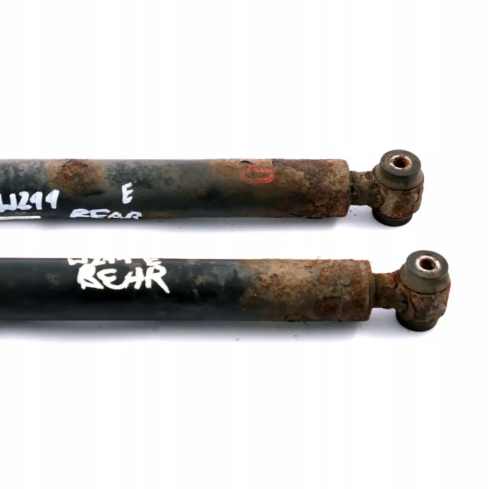 Mercedes-Benz E-Class W211 Saloon Rear Shock Absorber Spring Strut Set to with Part number A2113265100 Mercedes-Benz E-Class W211 Saloon Rear Shock Absorber Spring Strut Set - SKU A2113265100 - Part number A2113265100