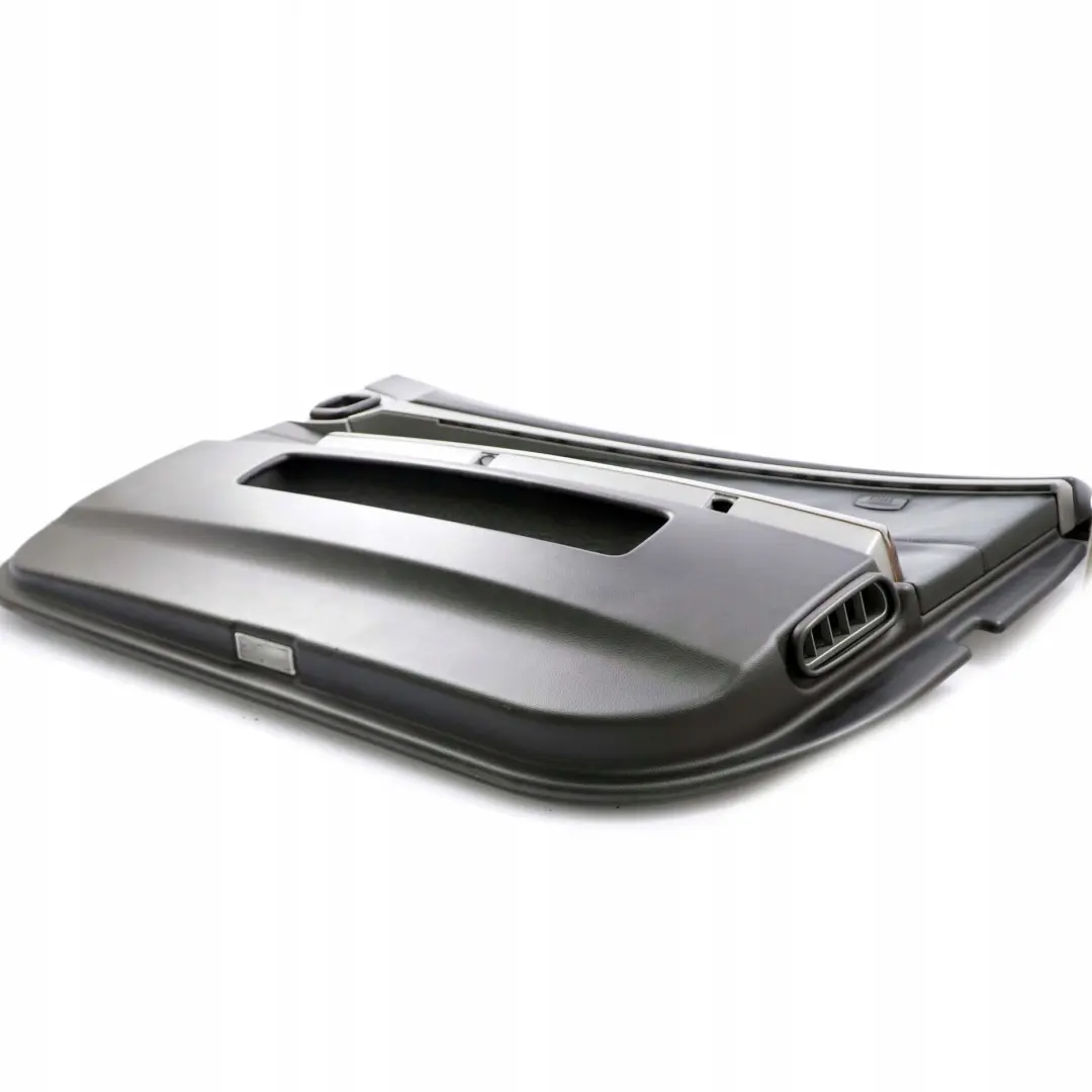 BMW 7 Series E65 E66 Front Right O/S Door Card Leather Pearl Black Lining Trim - SKU 7122380 - Part number 7122380