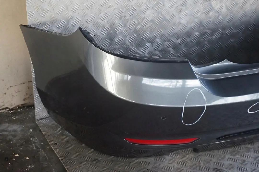 Bumper Trim Panel Mineralgrau Grey to BMW 2 Series F22 F23 Sport Line Rear with Part number 7390348 BMW 2 Series F22 F23 Sport Line Rear Bumper Trim Panel Mineralgrau Grey - SKU 7390348-MG - Part number 7390348