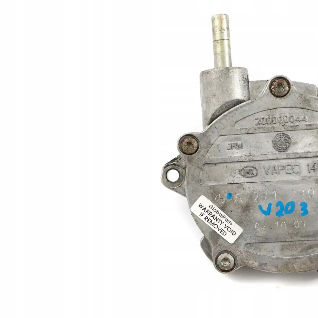  Mercedes-Benz C E Klasse W203 W211 M271 Kompressor Vakuumpumpe - SKU A2712300465 - Teilenummer A2712300465