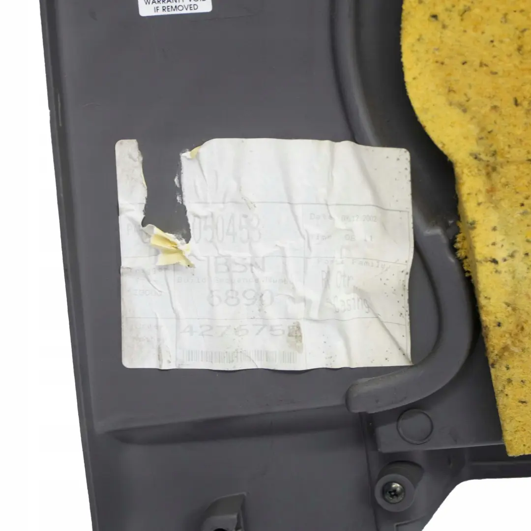 MINI R50 Tapicerka lewa boczek lewy tył szara - SKU 7050453 - Numer Części 7050453