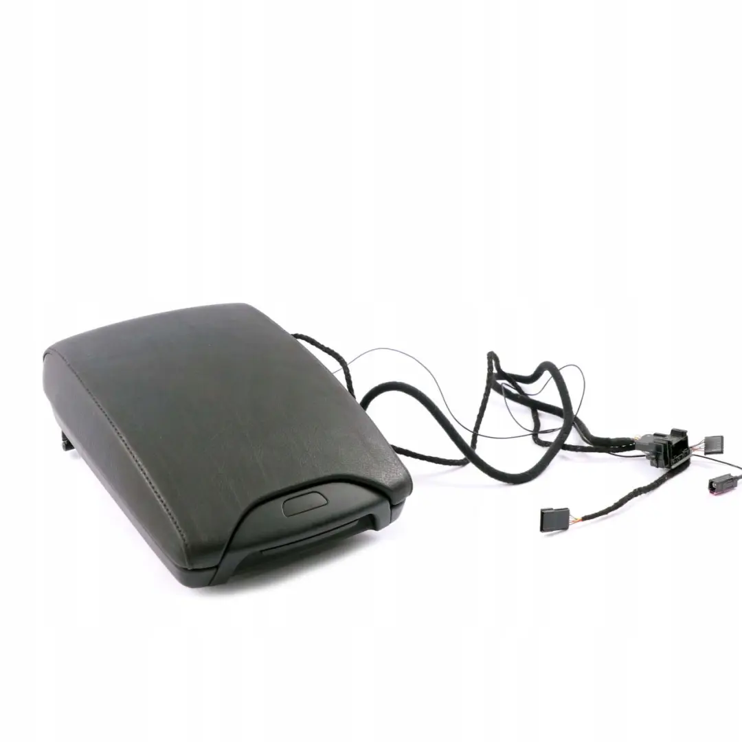 BMW X5 Series E53 Centre Arm Rest Armrest Telephone Leather Black - SKU 8263757 - Part number 8263757