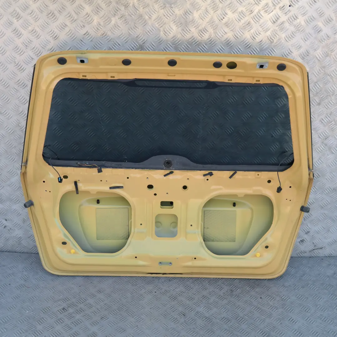 R56N LCi Trunk lid Tailgate Boot Lid Mellow Yellow - A58 to BMW MINI Cooper R56 with Part number 2752015-MYE BMW MINI Cooper R56 R56N LCi Trunk lid Tailgate Boot Lid Mellow Yellow - A58 - SKU 2752015-MYE - Part number 2752015-MYE
