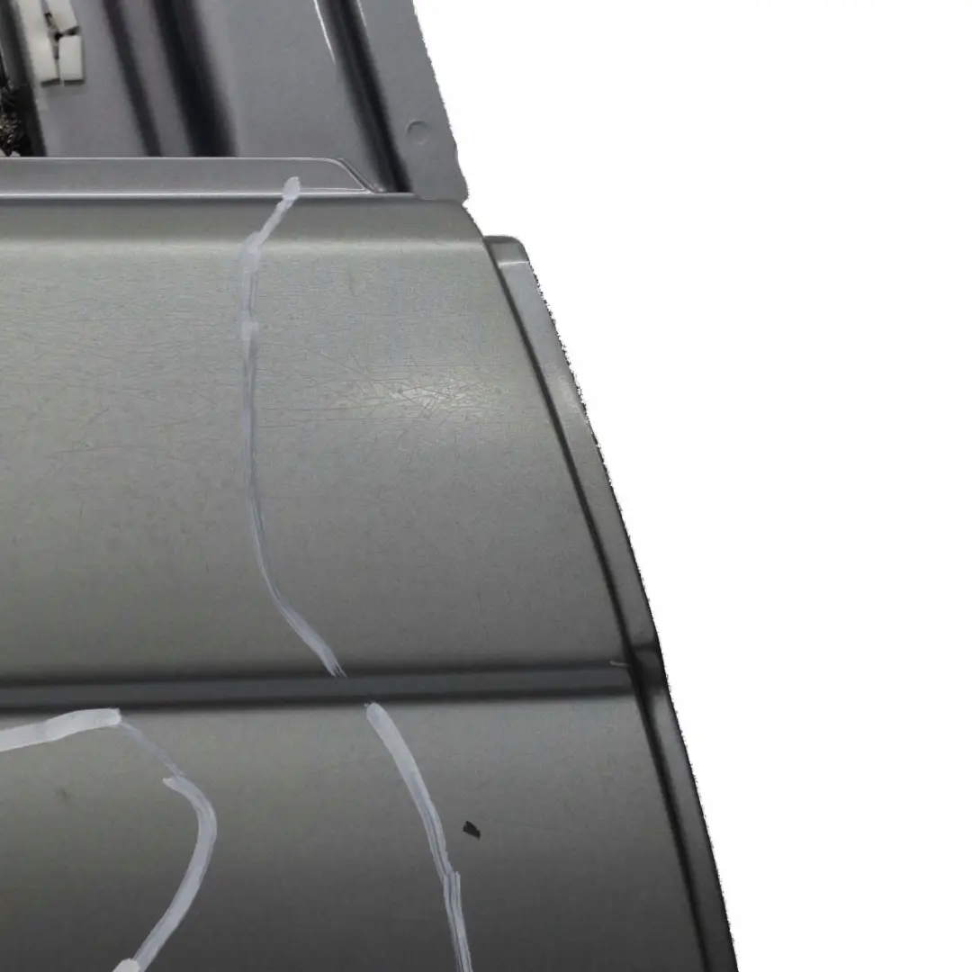 BMW 3 E46 Saloon Door Rear Right O/S Silbergrau Silver Grey Metallic - A08 - SKU 7034154-SBG - Part number 7034154