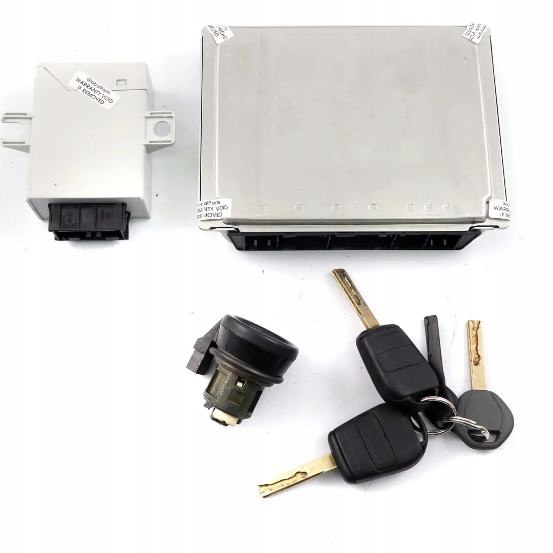 BMW 3 er E46 325i M54 192HP ECU Steuergerät DME 7511570 EWS3 + Schlüssel - SKU 7500255-1 - Teilenummer 7500255