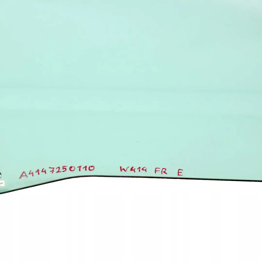 W414 Szyba drzwi prawy przód AS2 do Mercedes Vaneo o numerze A4147250110 Mercedes Vaneo W414 Szyba drzwi prawy przód AS2 - SKU A4147250110 - Numer Części A4147250110