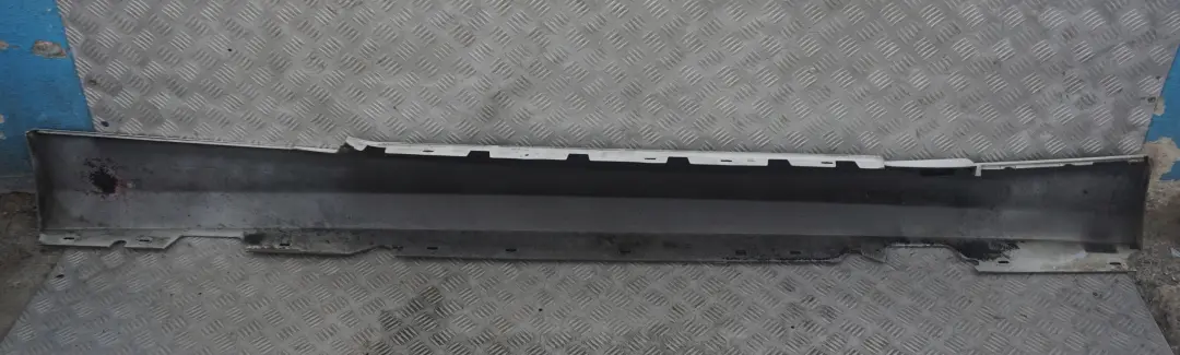BMW 1 Series 1 E81 E82 E88 Sill Strip Side Skirt Left N/S Alpinweiss White - SKU 0036143-AW1 - Part number 0036143