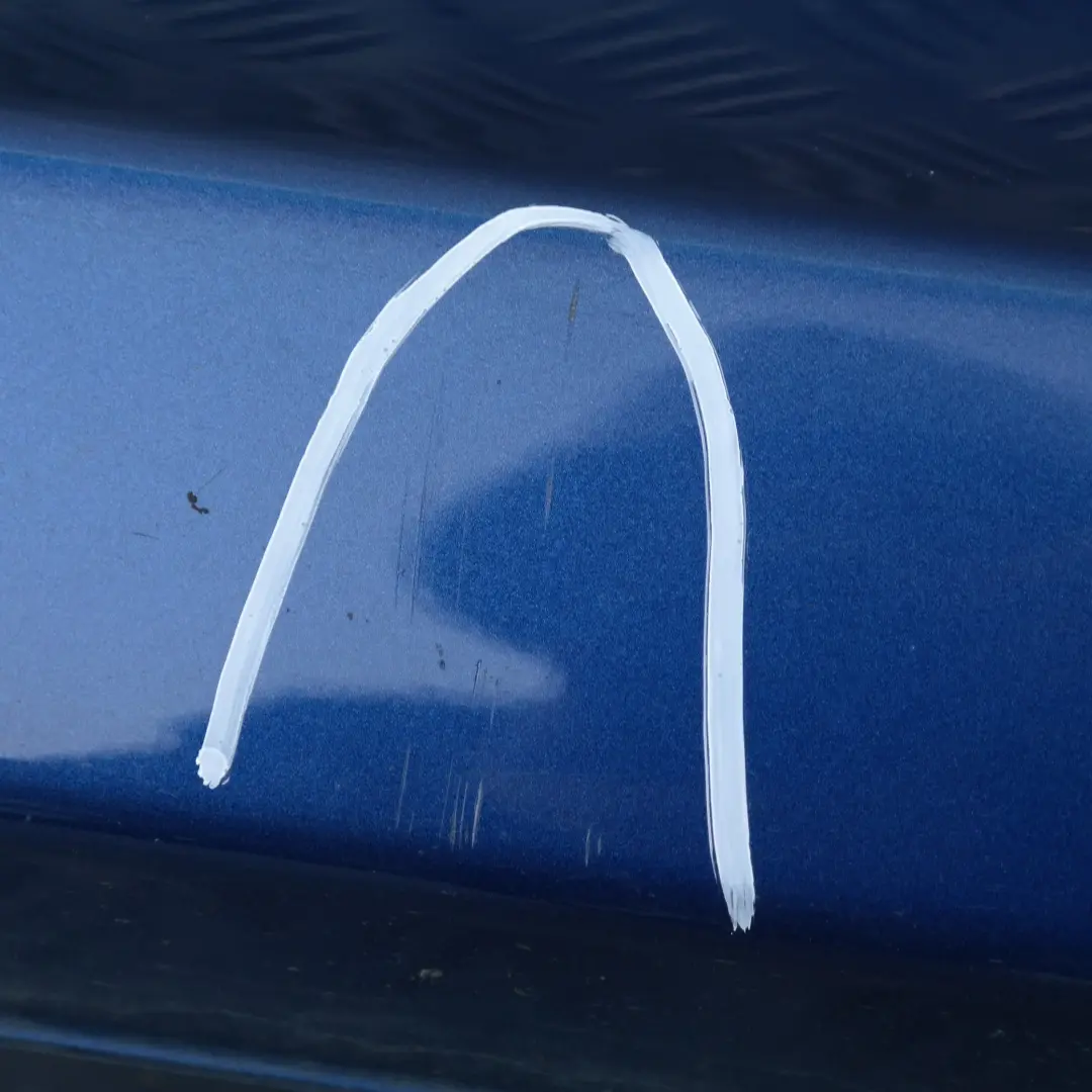 BMW E81 E82 E88 Listello Portiera Apertura Gonna Destra Montegoblau Blu - SKU 0036142-MTB1 - Numero di parte 36142