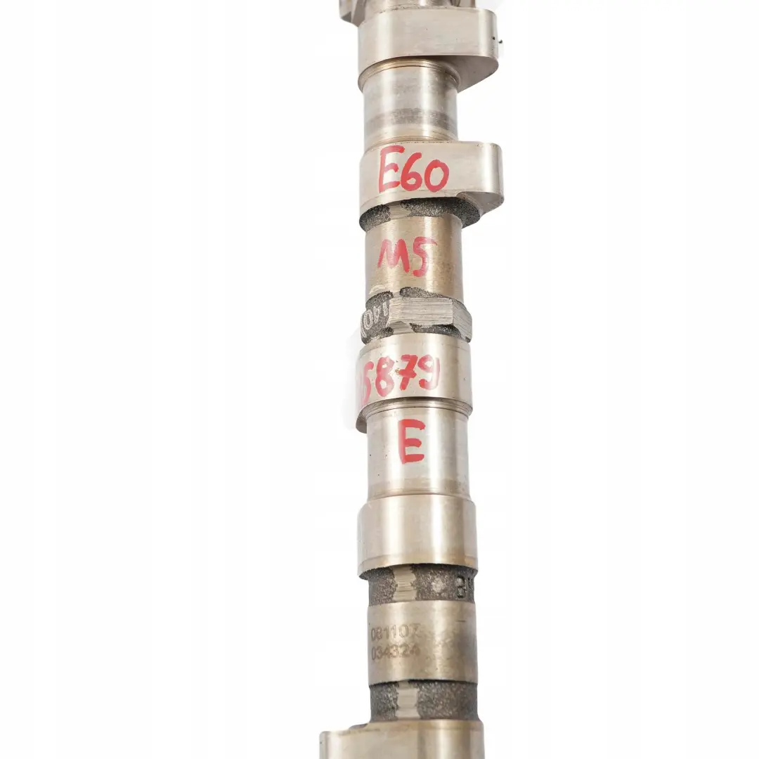 Inlet Camshaft Cylinders 1-5 E1 to BMW E60 E61 LCI M5 E63 E64 M6 with Part number 11317835879 BMW E60 E61 LCI M5 E63 E64 M6 Inlet Camshaft Cylinders 1-5 E1 - SKU 7835879 - Part number 11317835879