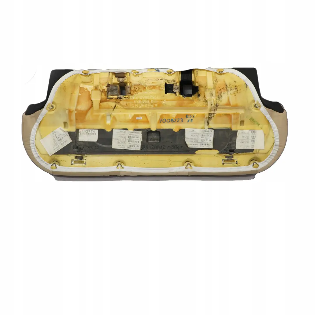 BMW X5 Reihe E53 Lederausstattung Rücksitz Sofa Couch Bank Hellbeige - SKU 7008223 - Teilenummer 7008223