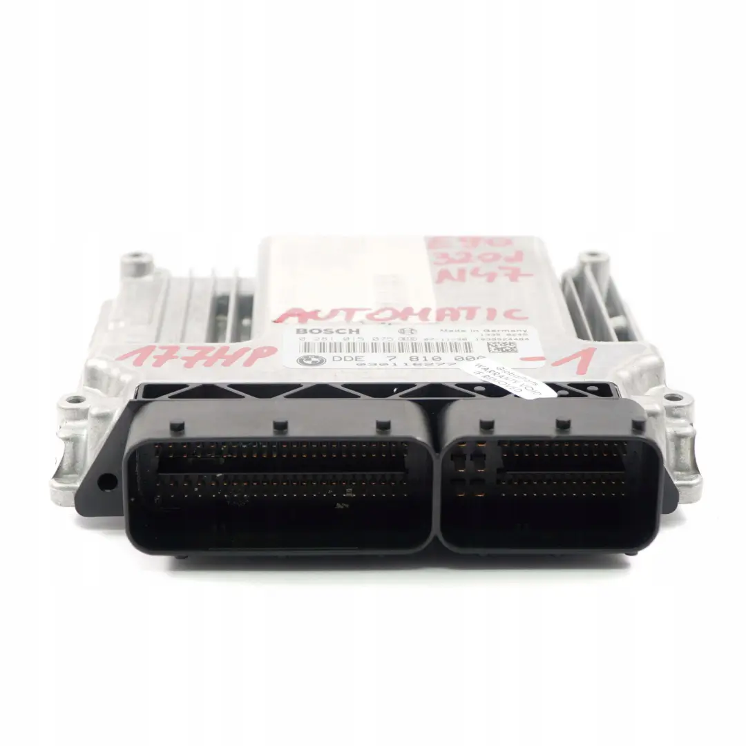 N47 Steuergerät DDE CAS3 + Schlüssel BMW E87 LCI E90 120d 320d Diesel - SKU 7810000-1 - Teilenummer 7810000