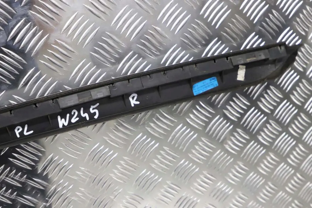 Mercedes-Benz B Class W245 Right O/S Roof Moulding Trim Strip Cover Panel to with Part number A1696901830 Mercedes-Benz B Class W245 Right O/S Roof Moulding Trim Strip Cover Panel - SKU A1696901830 - Part number A1696901830