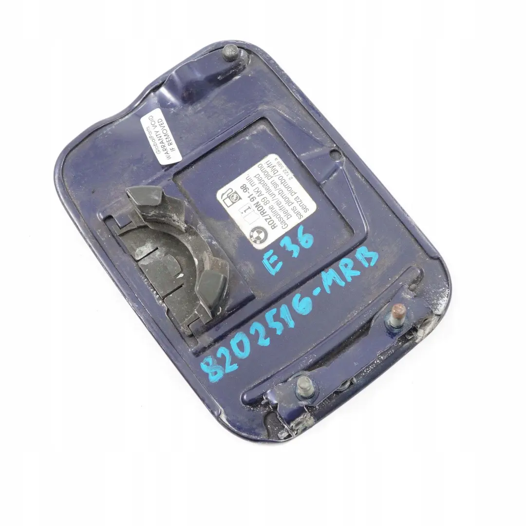 Filler Fill In Flap Cover Montrealblau Montreal Blue 297 to BMW 3 E36 Compact Fuel with Part number 8202516 BMW 3 E36 Compact Fuel Filler Fill In Flap Cover Montrealblau Montreal Blue 297 - SKU 8202516-MRB - Part number 8202516