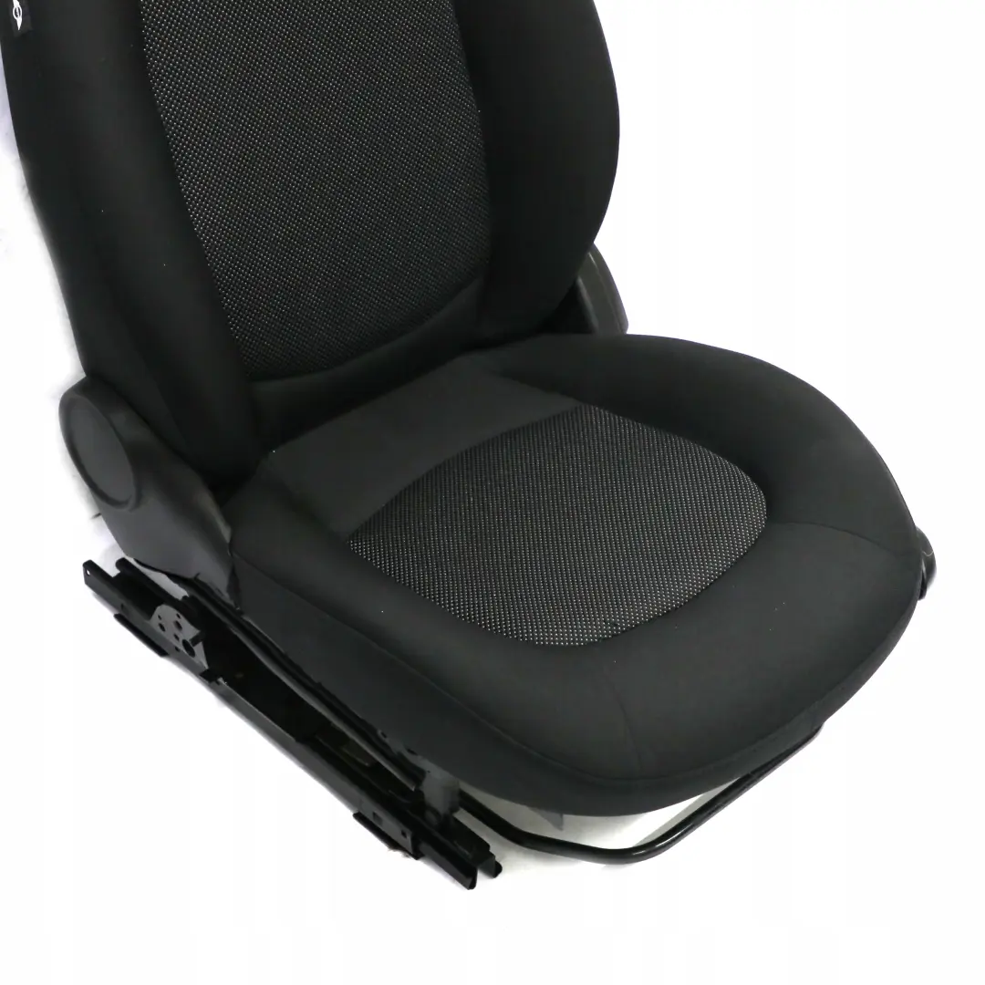 Mini Cooper One R60 Countryman Front Left N/S Cloth Fabric Seat Panther Black - SKU 9806581-2 - Part number 9806581