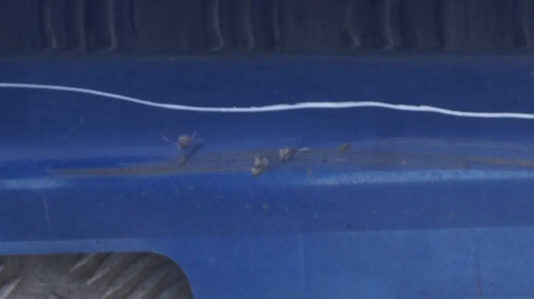 BMW 3 Series 3 E90 E91 Sill Strip Side Skirt Right O/S Montegoblau Blau Blue - SKU 0032950-MTB3 - Part number 51770032950