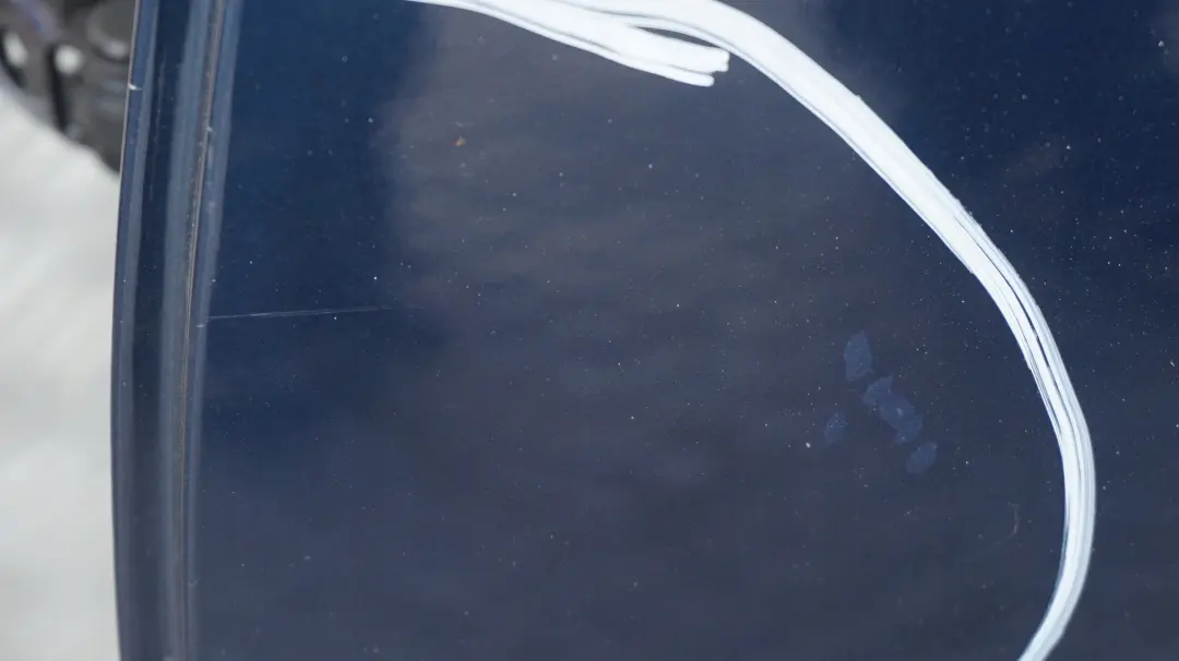  Genuine BMW 5 SERIES E60 Door Rear Left N/S Tiefseeblau Deep Sea Blue A76 - SKU 7202341-DSB - Part number 7202341