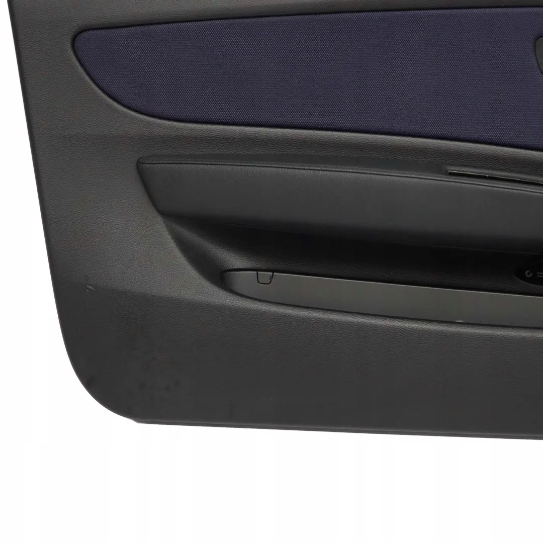 BMW 1 er E81 E82 Türverkleidung Vorne Links Stoff Network Monacoblau - SKU 9121235 - Teilenummer 9121235