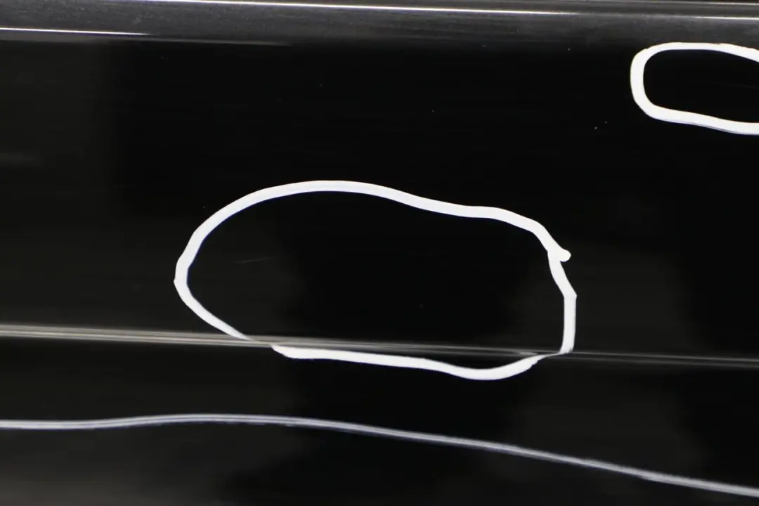 BMW 3 E46 Limousine Tür Hinten Links Black Sapphire Schwarz Metallic - 475 - SKU 7034153-BS - Teilenummer 7034153