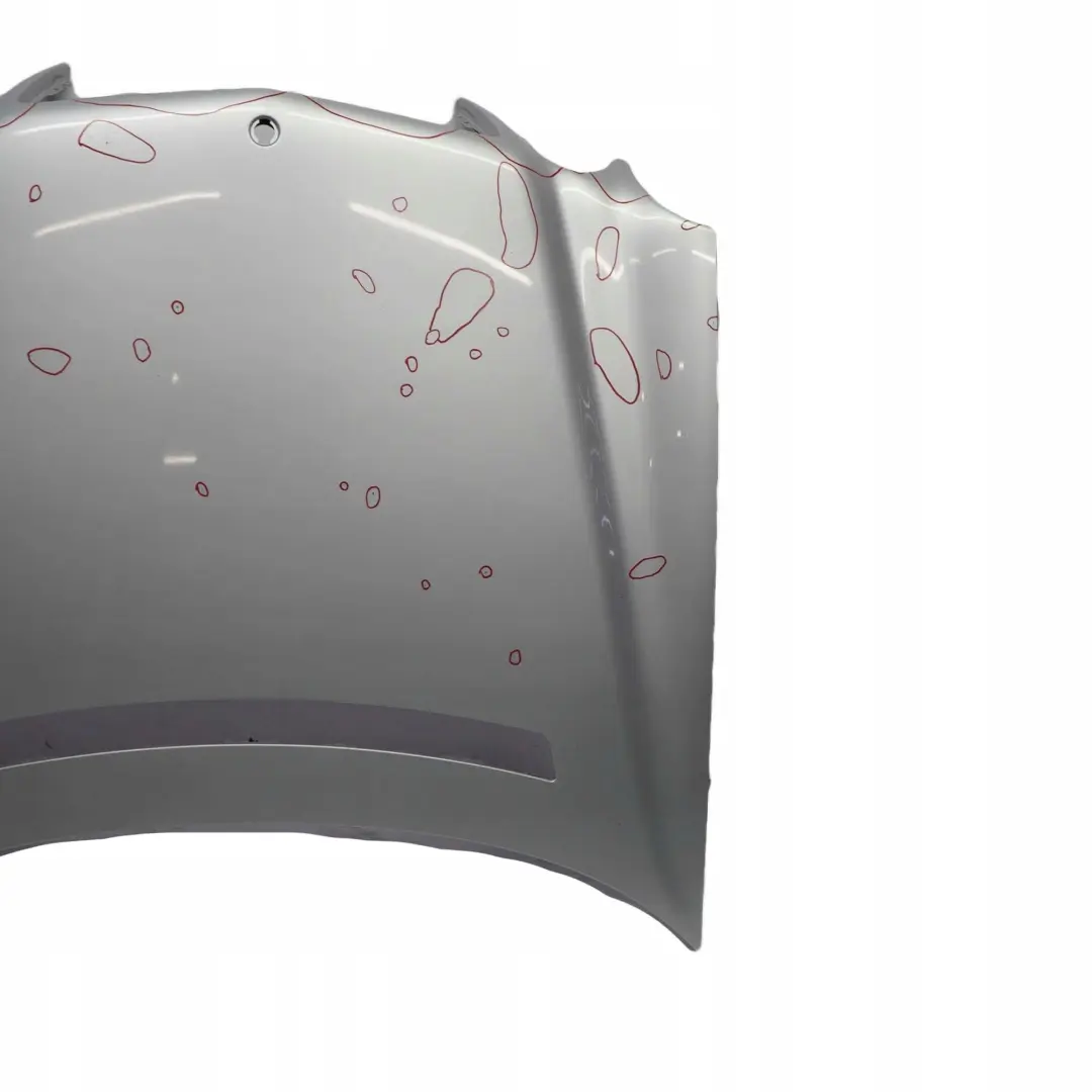 Maska Pokrywa Silnika Brilliant Silver Srebrny Metalik - 9744 do Mercedes W210 o numerze A2108800957 Mercedes W210 Maska Pokrywa Silnika Brilliant Silver Srebrny Metalik - 9744 - SKU A2108800957-BRS - Numer Części A2108800957