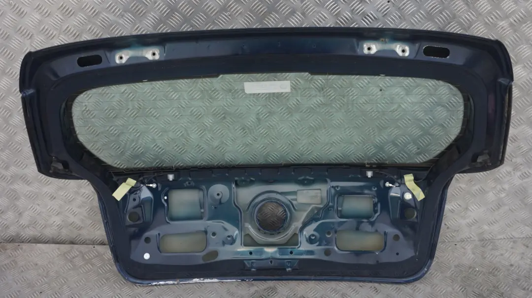  Genuine BMW 1 Series 1 E81 E87 Trunk lid Tailgate Boot Tiefseeblau Deep Sea Blu - SKU 7133898-DSB1 - Part number 7133898