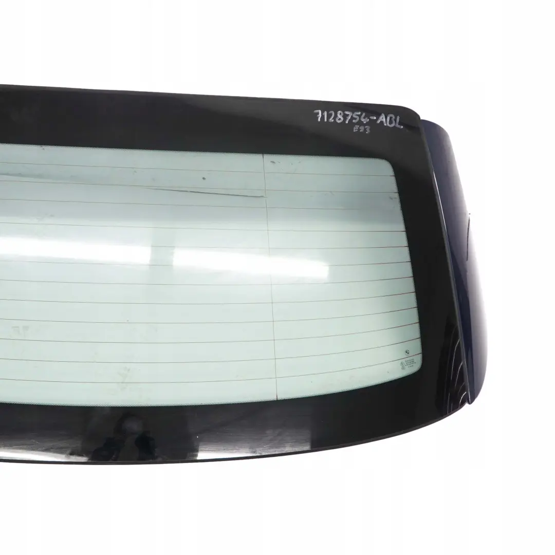 BMW 3 E93 Cabrio Verdeck Dachschale Heckscheibe Aegeanblau Metallic - 336 - SKU 7128754-ABL - Teilenummer 7128754