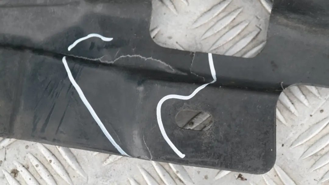 Left N/S Underbody Panelling Trim Panel Cover to BMW X5 Series E53 Rear with Part number 8402437 BMW X5 Series E53 Rear Left N/S Underbody Panelling Trim Panel Cover - SKU 8402437 - Part number 8402437