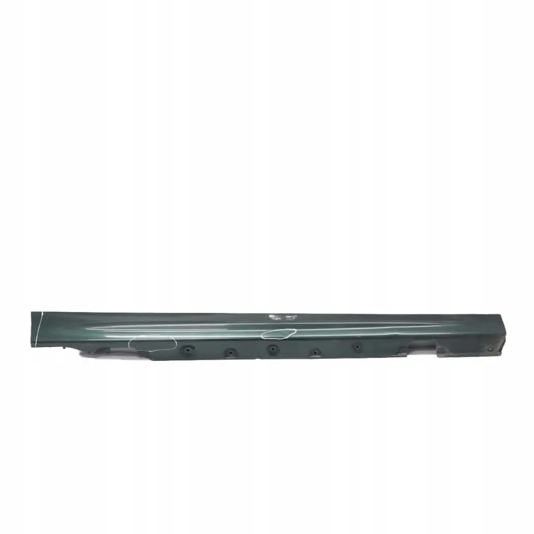 BMW E46 Limousine Touring Listello Portiera Gonna Destra Grigio Argento - A08 - SKU 9071632-OXF - Numero di parte 9071632