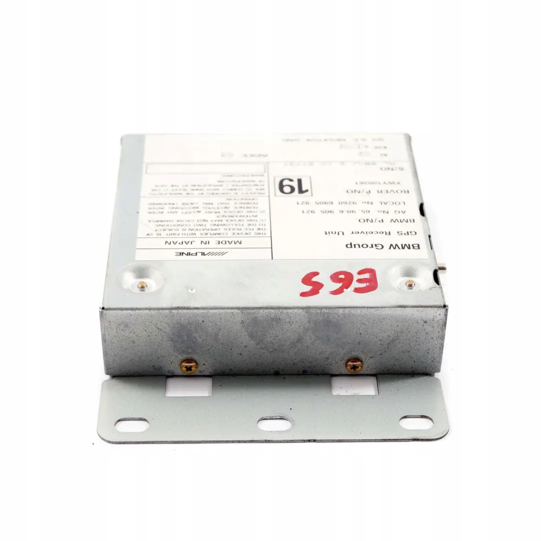 BMW X5 E39 E46 E53 E65 GPS Receptor Unidad De Control Modulo Japon - SKU 6905921 - Número de pieza 6905921