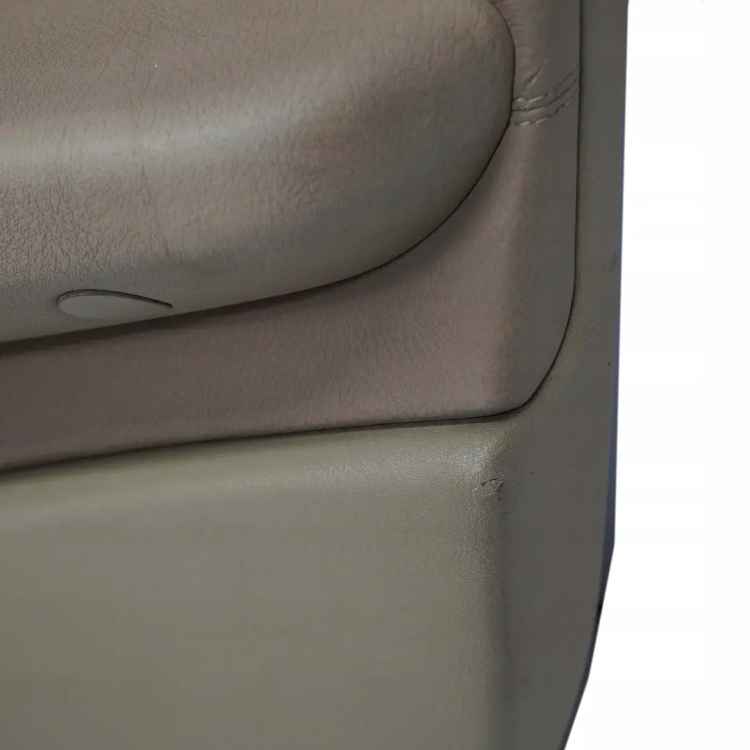 BMW E46 Berlina Touring Embellecedor Panel Puerta Delantera Derecha Cuero Beige - SKU 8224600 - Número de pieza 8224600