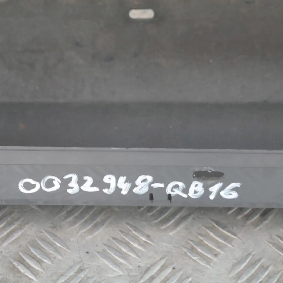 Sill strip side skirt right O/S Quarzblau Blue Metallic A18 to BMW 1 SERIES 16 E87 with Part number 32948 BMW 1 SERIES 16 E87 Sill strip side skirt right O/S Quarzblau Blue Metallic A18 - SKU 0032948-QB16 - Part number 32948