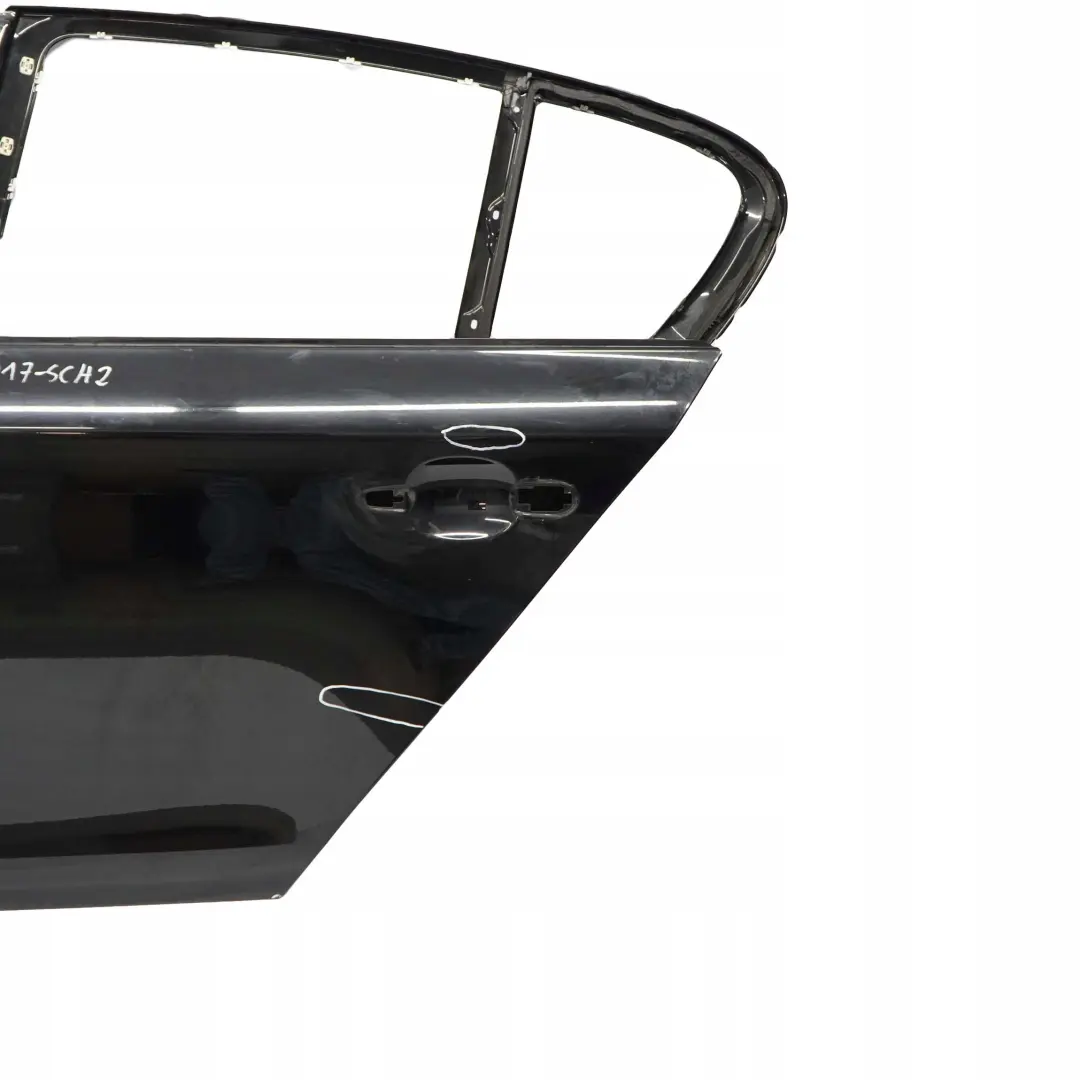 BMW 1 SERIES 1 E87 E87N Door Rear Left N/S Schwarz 2 Black II - 668 - SKU 7191017-SCH1 - Part number 7191017