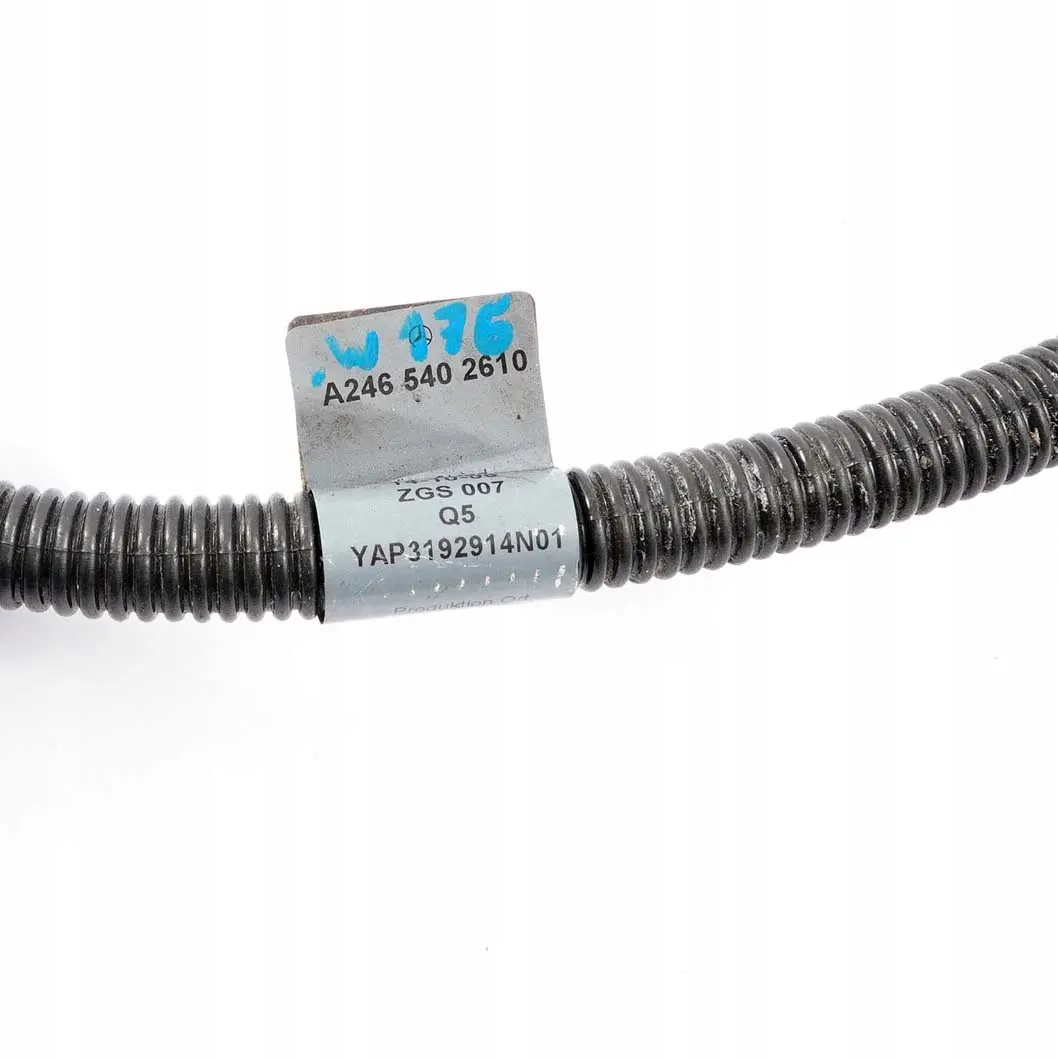  Mercedes-Benz A B W176 W246 160 180 CDI Alternador Cable Loom Wire - SKU A2465402610 - Número de pieza A2465402610