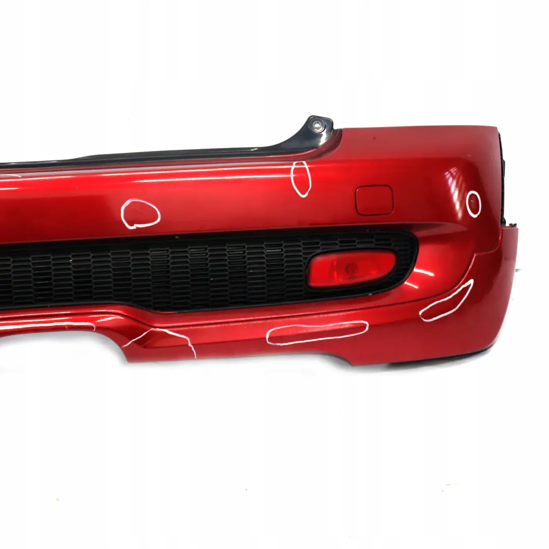 Stossfänger Stoßstange Hinten Rot Gefärbt für Mini Cooper S R56 R57 mit Teilenummer 0430252 Mini Cooper S R56 R57 Stossfänger Stoßstange Hinten Rot Gefärbt - SKU 0430252-RED - Teilenummer 0430252