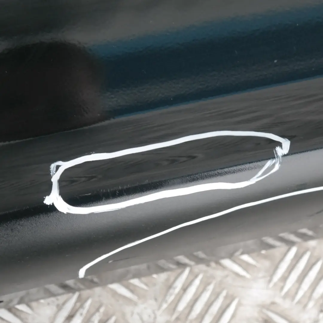 BMW 1 SERIES E87 Sill Strip Side Skirt Right O/S Black Sapphire Metallic - 475 - SKU 0032948-BS13 - Part number 32948