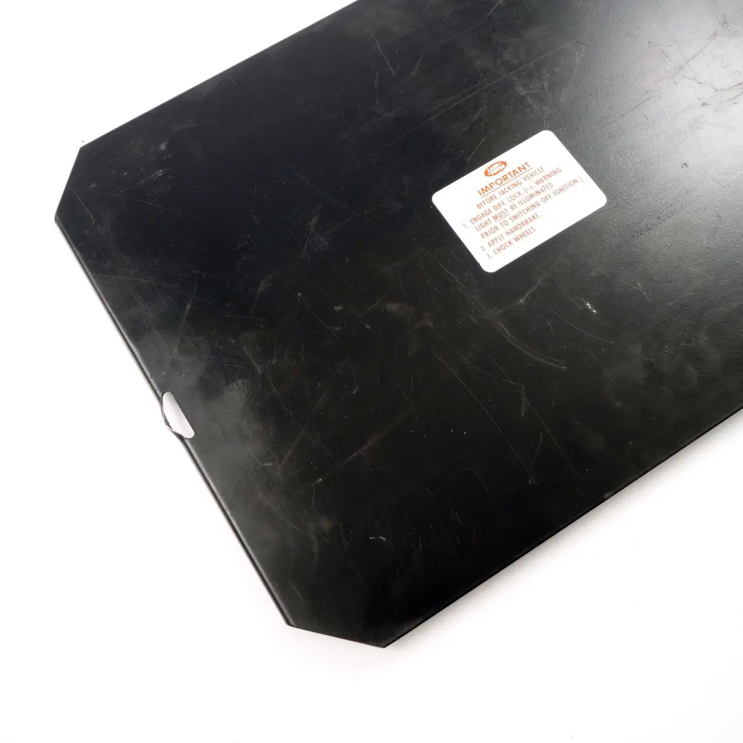 Land Rover Defender Mk1 Rear Seat Base Cubby Box Centre Plate Lid - SKU ALR5112 - Part number ALR5112