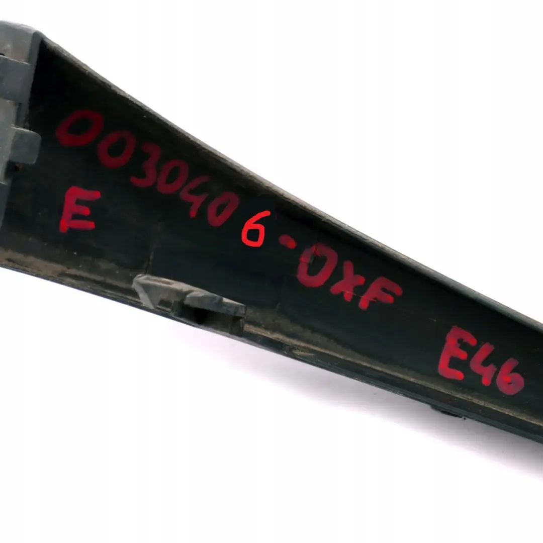 BMW 3 er E46 Wasserfangleiste Links Oxfordgruen Gruen Metallic - 430 - SKU 0030406-OXF - Teilenummer 0030406