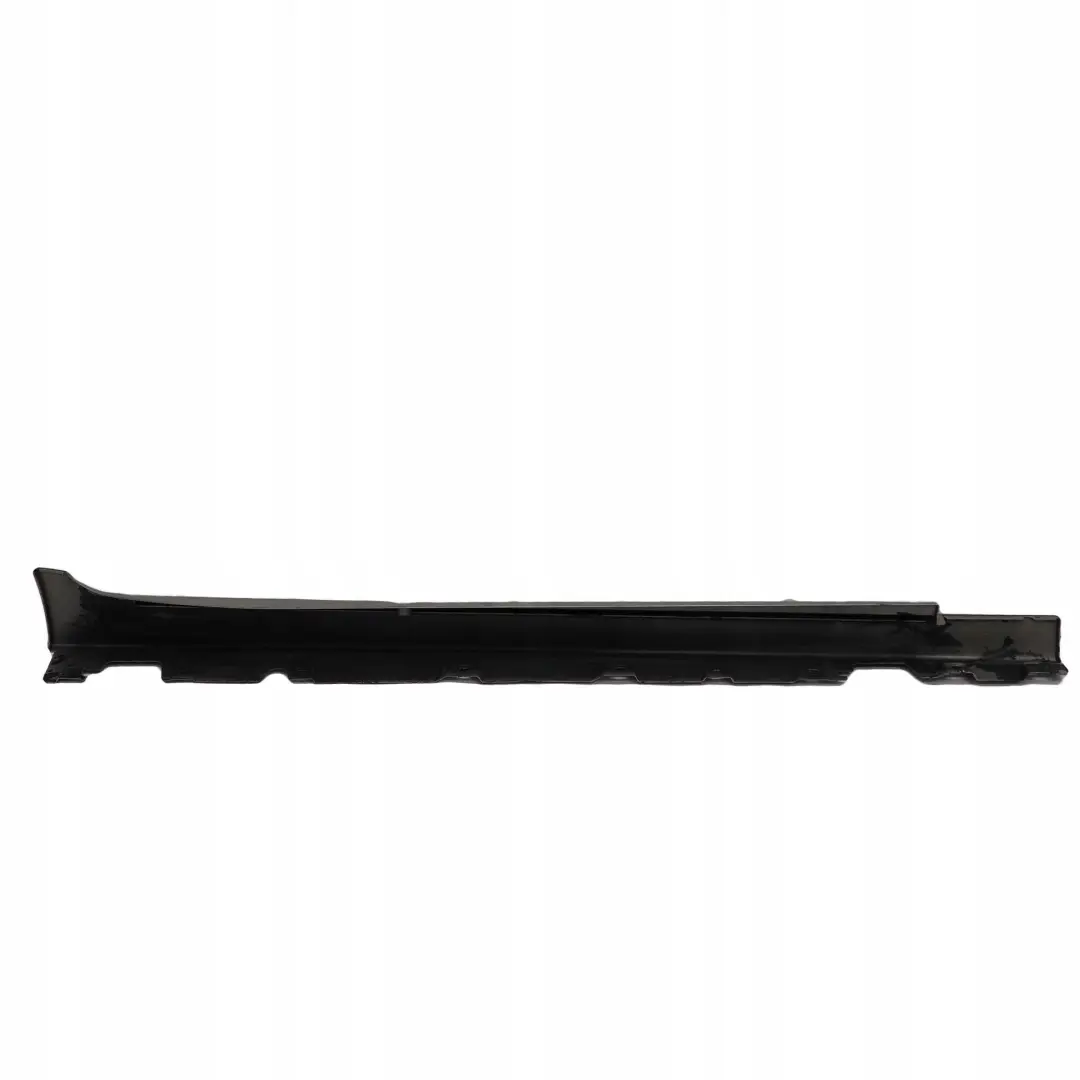 BMW F10 F11 Puerta Sill Cubierta Falda Panel Izquierdo N / Cachemira Plata - A72 - SKU 2209827-KAS - Número de pieza 2209827
