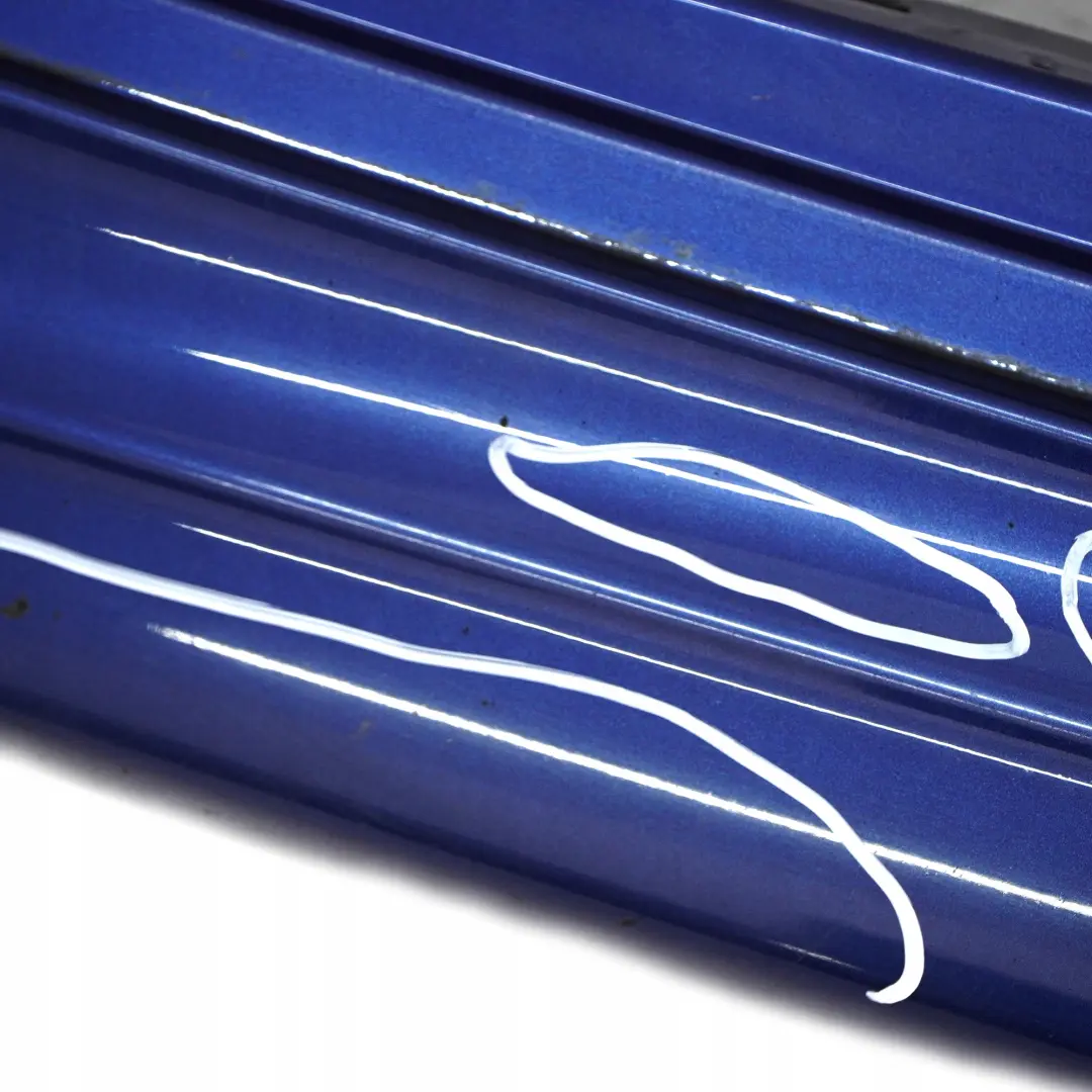 BMW E81 E82 E88 5 M Sport Sill Strip Faldon Lateral Izquierdo Le Mans Azul - 381 - SKU 0034731-LMB5 - Número de pieza 0034731